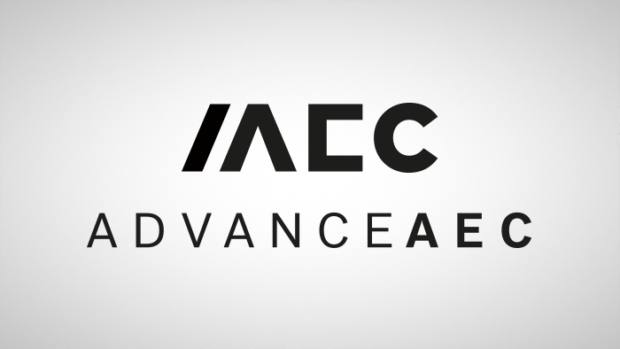 Grafik zeigt das Logo von Advance AEC
