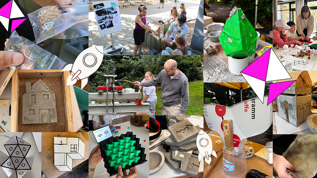 Collage Betonkunst